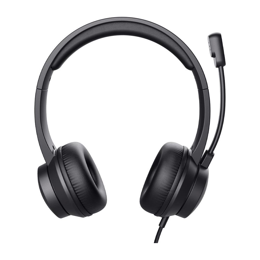 Headset Trust HS-201, Almofadas Macias, Design Leve, Para PC, Conexão USB, Preto - 25373 Headset Trust HS-201, Almofadas Macias, Design Leve, Para PC, Conexão USB, Preto - 25373
