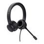 Headset Trust HS-201, Almofadas Macias, Design Leve, Para PC, Conexão USB, Preto - 25373