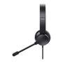 Headset Trust HS-201, Almofadas Macias, Design Leve, Para PC, Conexão USB, Preto - 25373