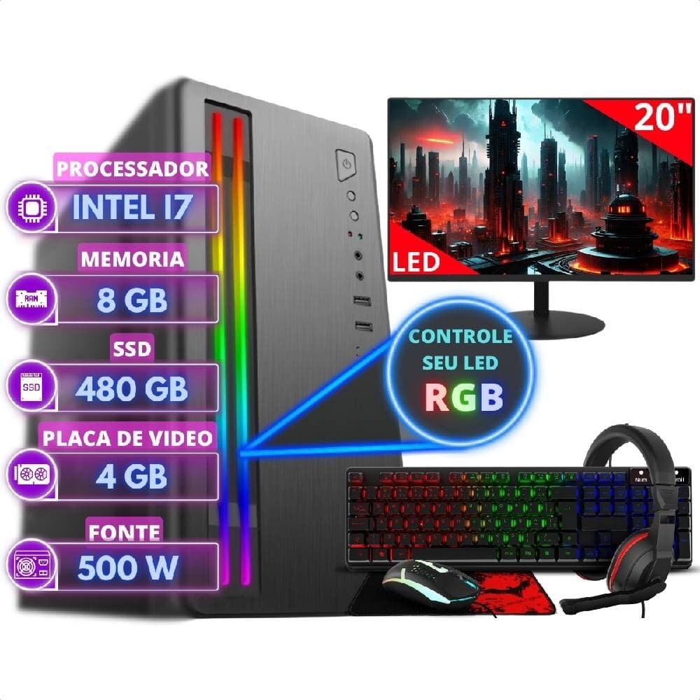 corei7-4770 GTX980搭載ゲーミングPC PC Gamer Completo Intel Core I7 9 Geração 4.7Ghz / Placa Video