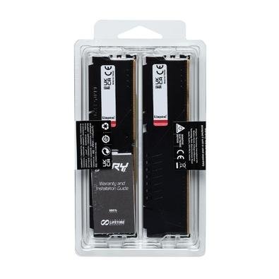 Memória DDR5 Kingston Fury Beast, RGB, 16GB (2x8GB), 6000Mhz