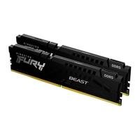 Memória RAM Kingston Fury Beast Expo, 16GB (2X8GB), 6000MT/s, DDR5, DIMM, CL30, Preto - KF560C30BBEK2-16 Menor preço em Memória RAM Kingston Fury Beast Expo, 16GB (2X8GB), 6000MT/s, DDR5, DIMM, CL30, Preto - KF560C30BBEK2-16