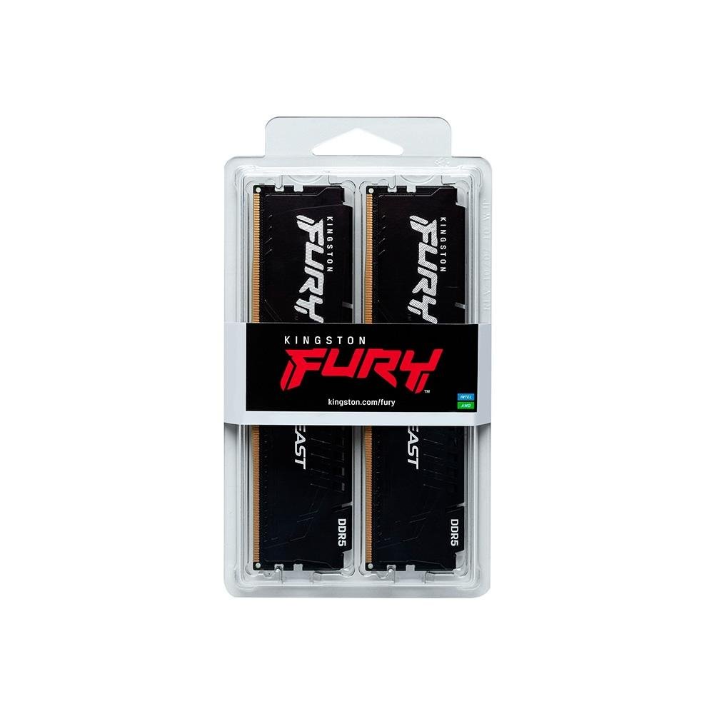 Memória RAM ( Balão.info) Expo, 64GB (2X32GB), 6000MT/s, DDR5, DIMM, CL30, Preto - KF560C30BBEK2-64 - view 3