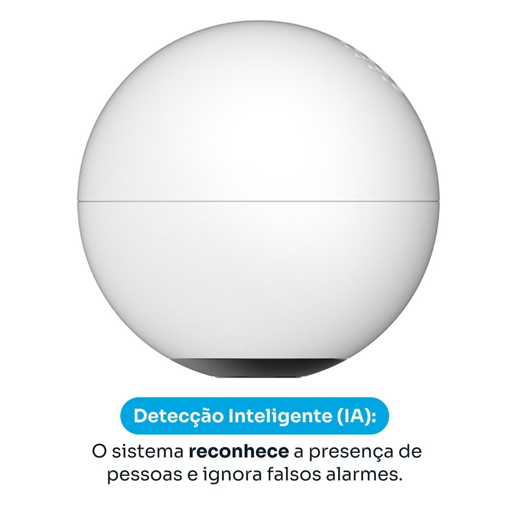 ! smart Sentinela 360°, Detecção IA, Visão Noturna, Áudio Bidirecional, App Balão.info Smart - KSSG002 - view 3
