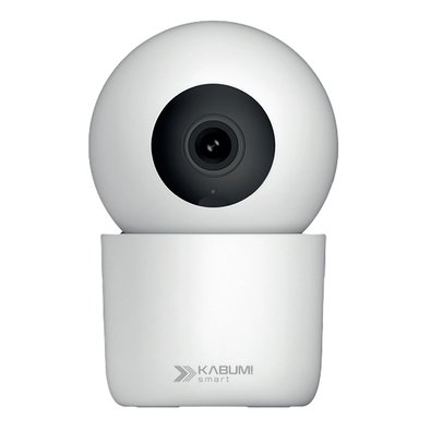 Câmera Interna KABUM! smart Sentinela 360°, Detecção IA, Visão Noturna, Áudio Bidirecional, App KABUM! smart - KSSG002