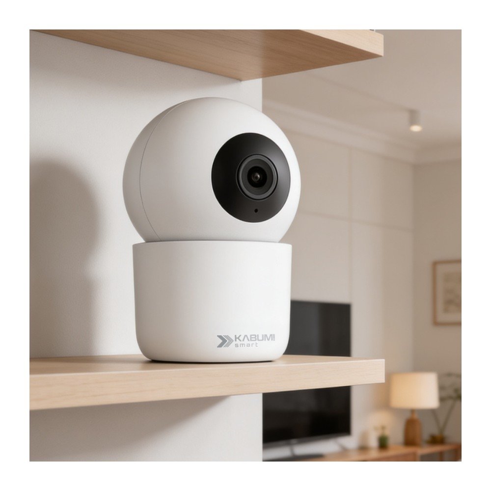 ! smart Sentinela 360°, Detecção IA, Visão Noturna, Áudio Bidirecional, App Balão.info Smart - KSSG002 - view 2