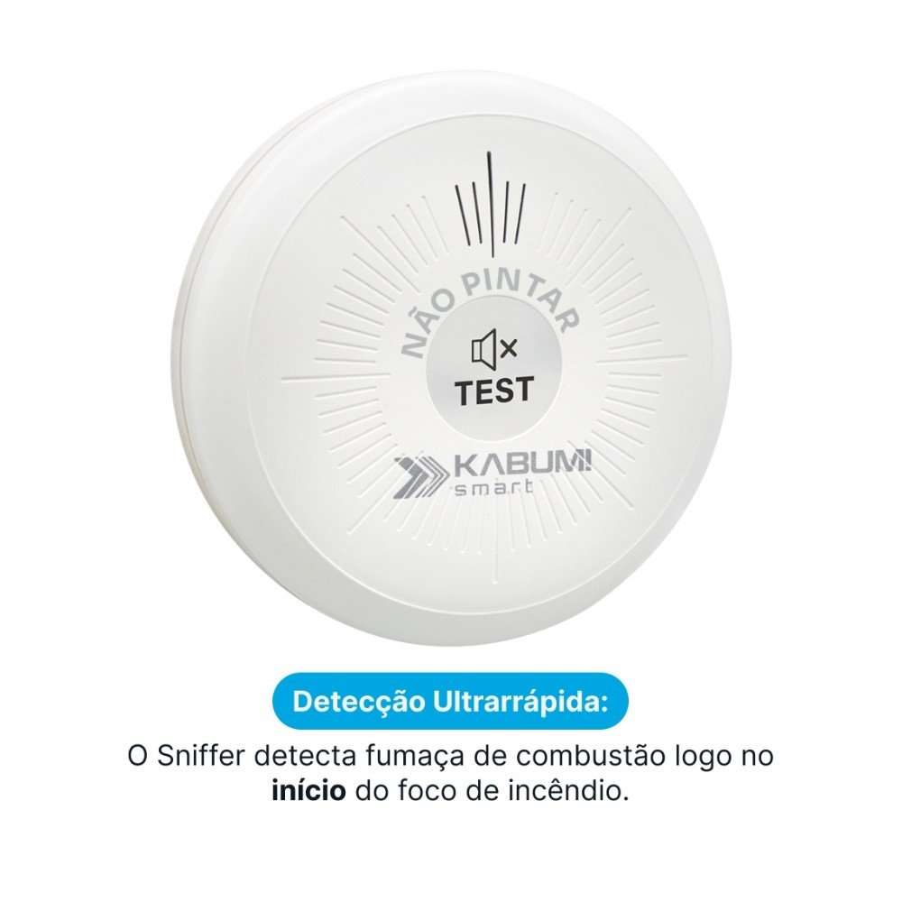 ! smart Sniffer, Sem Fio, Conxeão Zigbee, 85dB, Pilha AA, App Balão.info Smart - KSSG007 - view 3