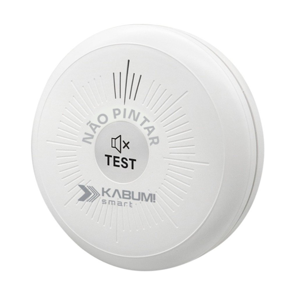 Alarme de Fumaça Balão.info! smart Sniffer, Sem Fio, Conxeão Zigbee, 85dB, Pilha AA, App Balão.info! smart - KSSG007