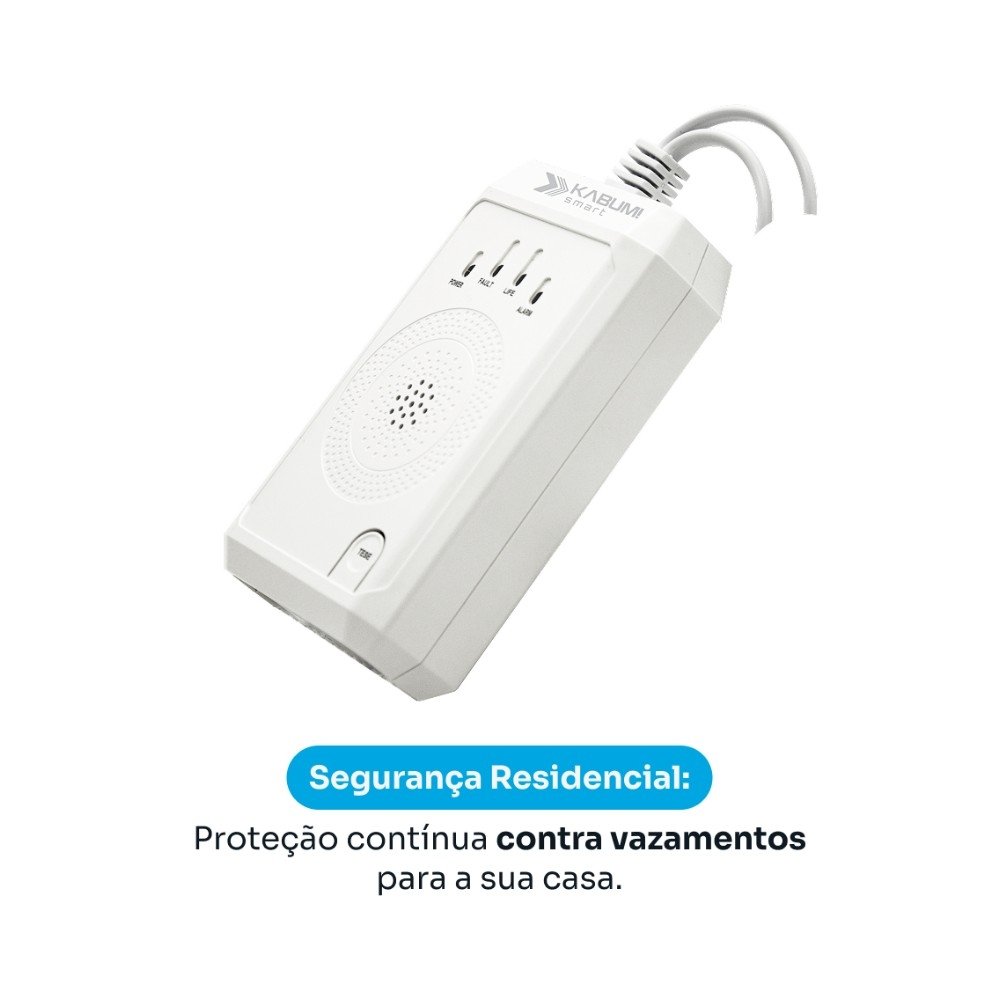 ! smart Sniffer, Conexão Zigbee, Alarme Potente, Plug & Play, App Balão.info Smart, Bivolt - KSSG006 - view 2