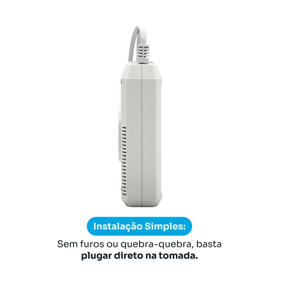 ! smart Sniffer, Conexão Zigbee, Alarme Potente, Plug & Play, App Balão.info Smart, Bivolt - KSSG006 - view 4