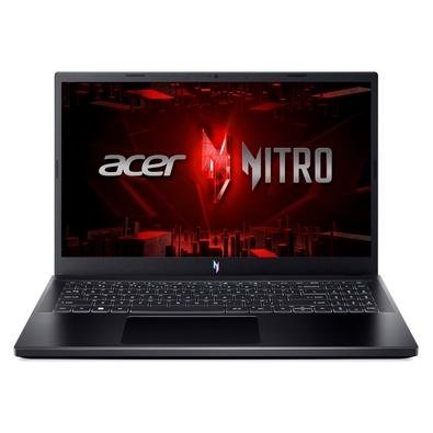 "Notebook Gamer Acer Nitro V15 Intel Core i7-13620H, 16GB RAM, RTX 3050, SSD 512GB, 15.6"" FHD IPS, 144Hz, Linux, Preto - ANV15-51-73E9"