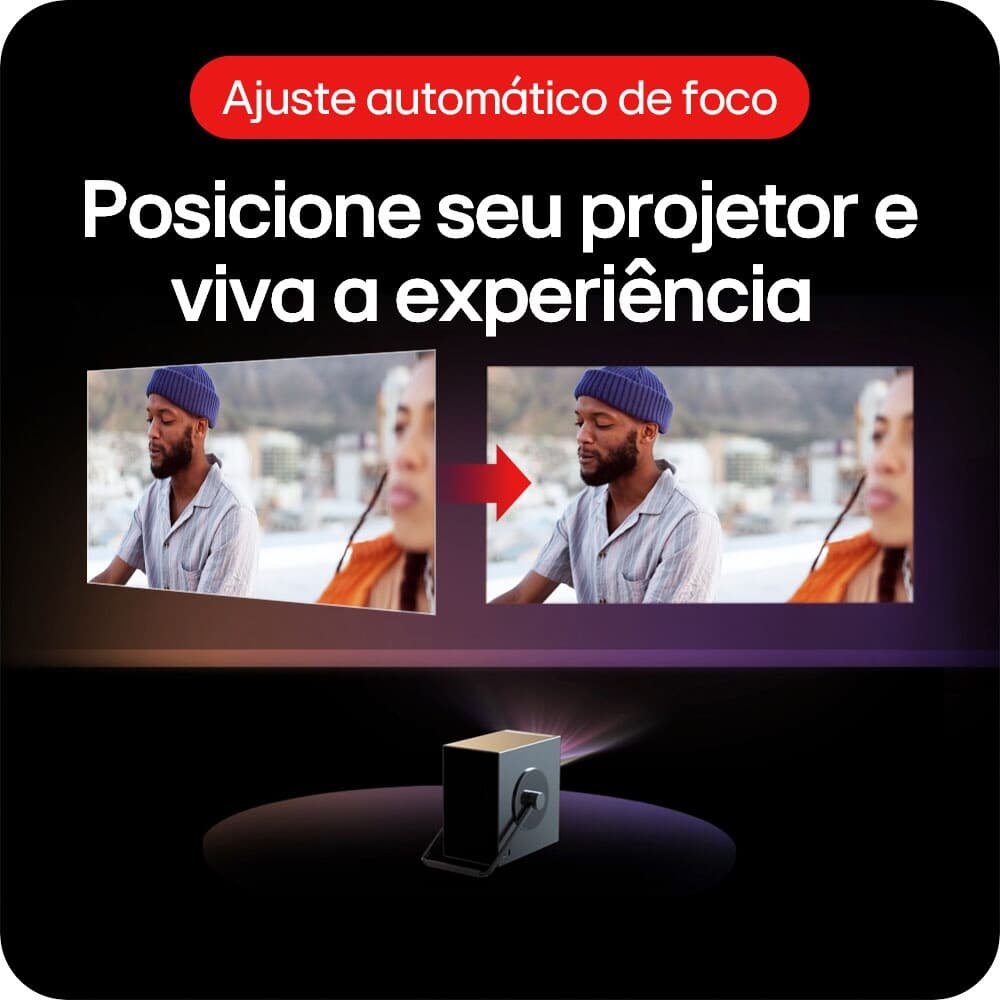 Projetor LG CineBeam Q 4K UHD Laser | KaBuM!