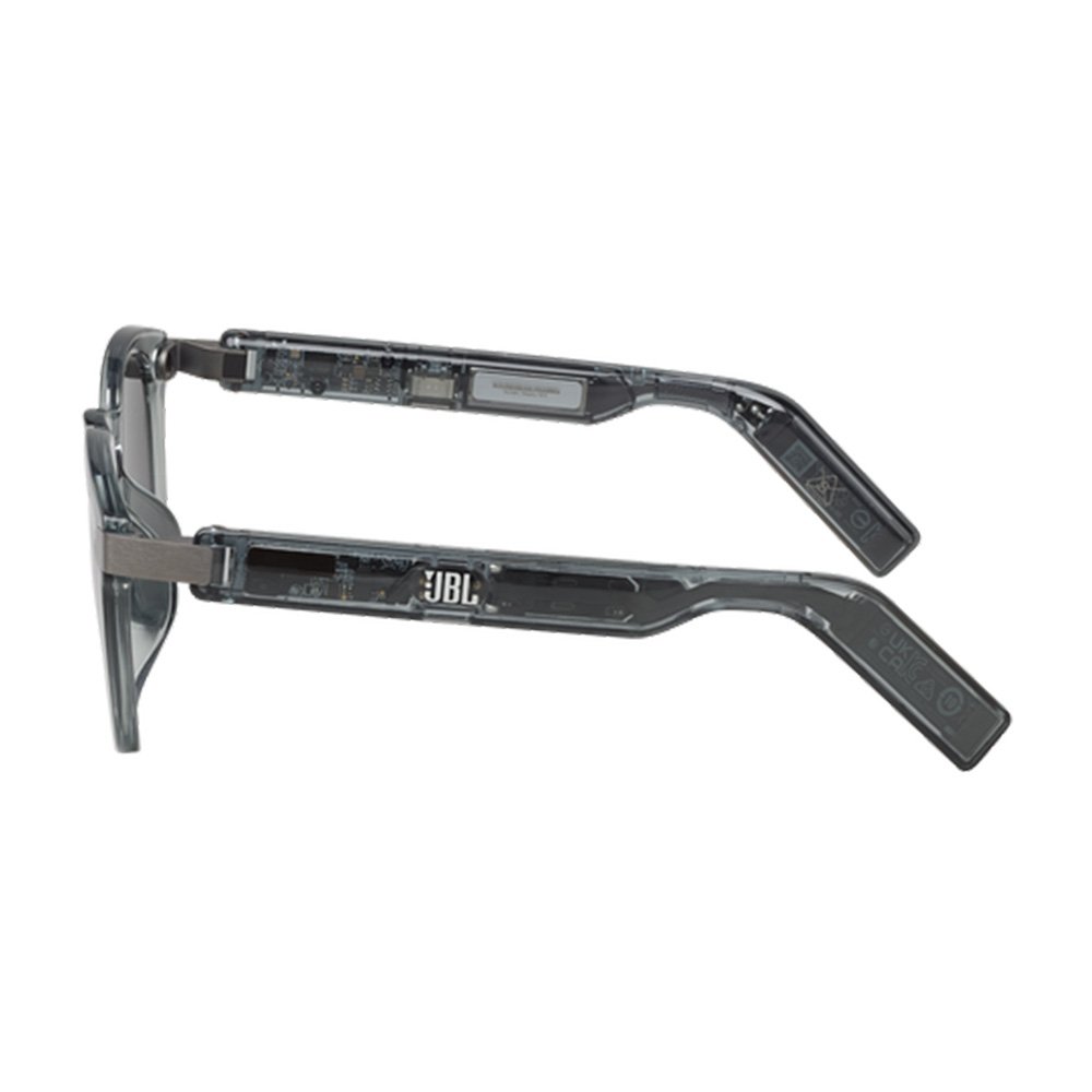 Imagem 10 de 16 do produto Óculos de Sol com Som Bluetooth JBL Soundgear Frames Round, 2 Mics, IP54, Ônix - JBLSNDGEARFMSRONX