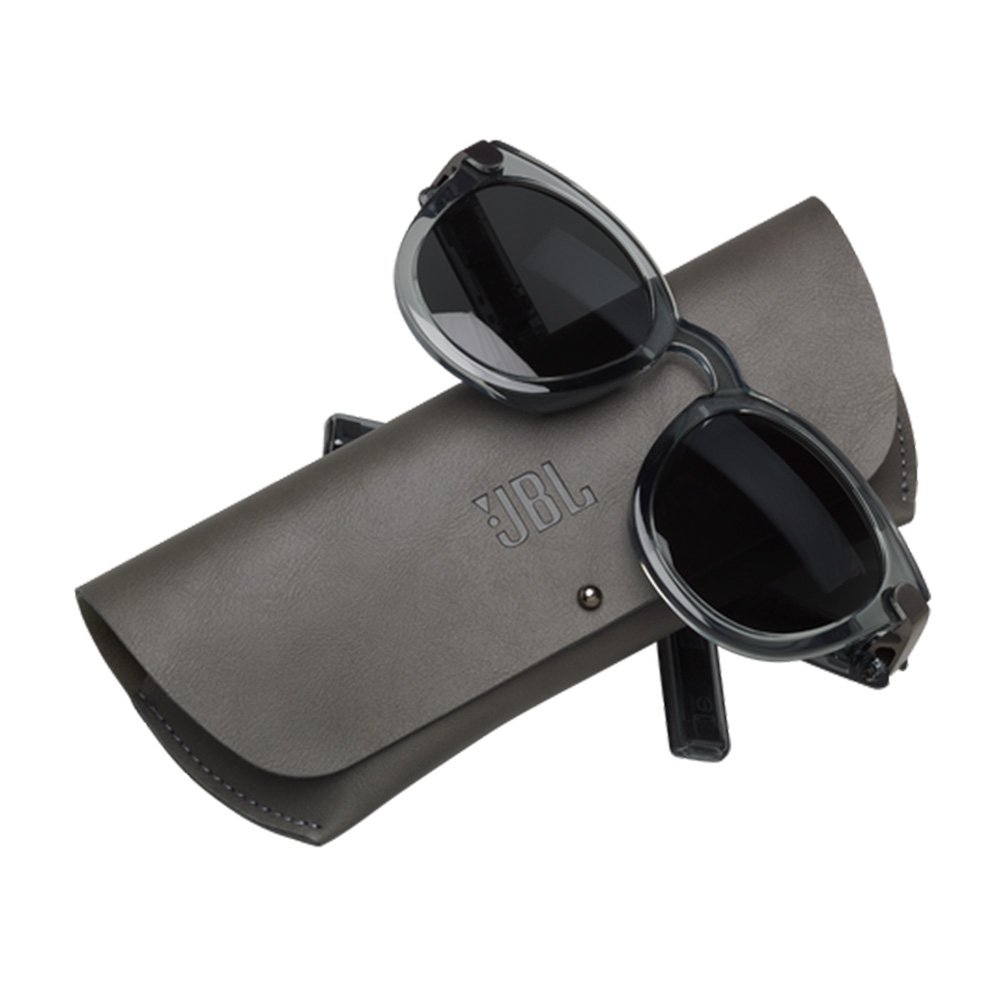 Imagem 13 de 16 do produto Óculos de Sol com Som Bluetooth JBL Soundgear Frames Round, 2 Mics, IP54, Ônix - JBLSNDGEARFMSRONX