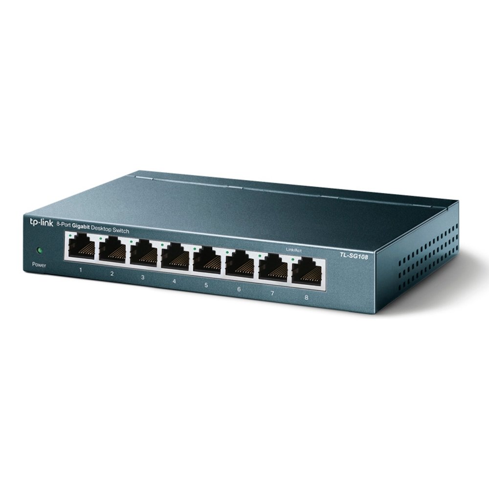 Switch 8 Portas TP-link 10/100/1000 Gigabit - TL-SG108 - view 3