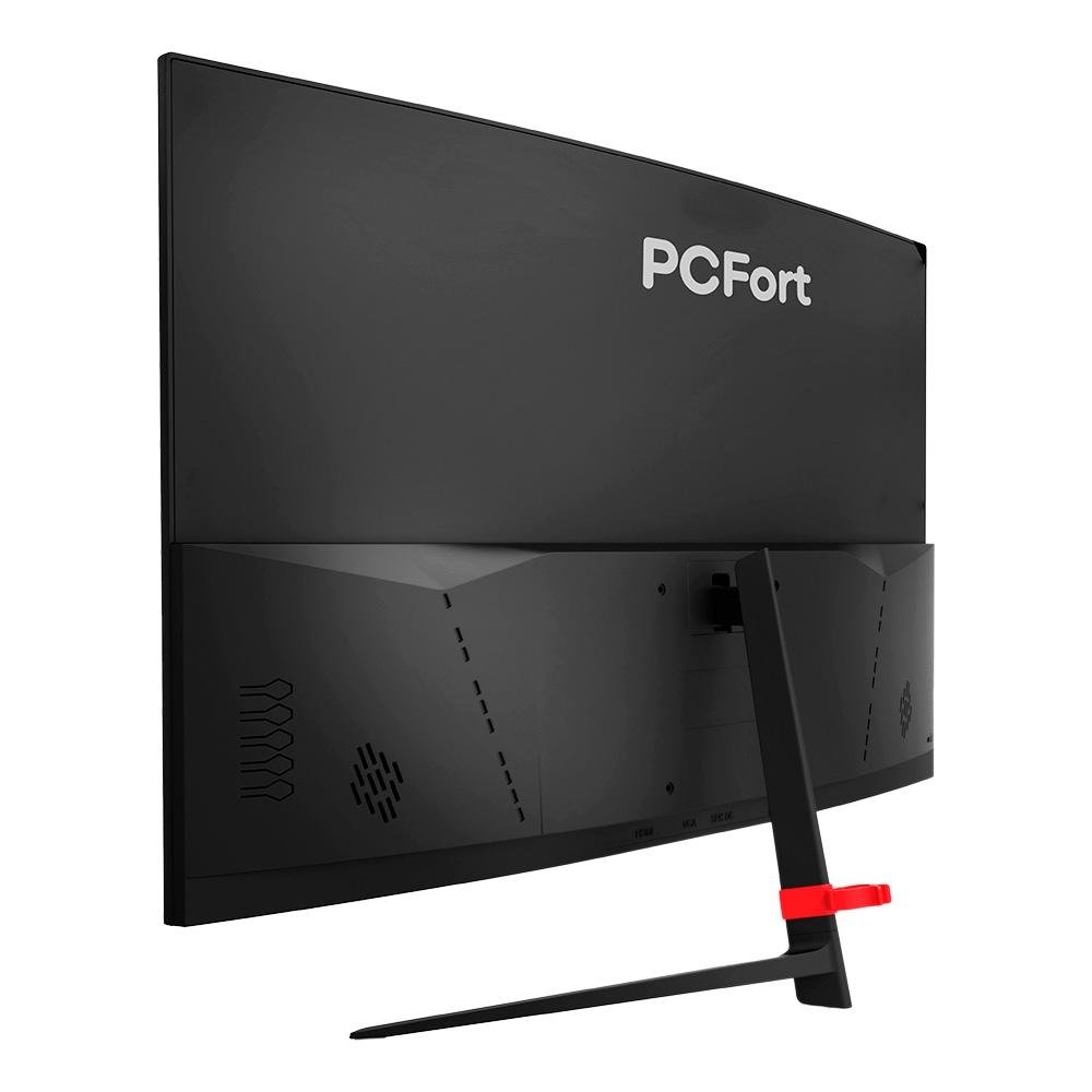 Imagem 4 de 5 do produto Monitor Gamer Curvo PCFort 27", Full HD, 240Hz, 1ms, FreeSync, Som Integrado, Preto - U27F240