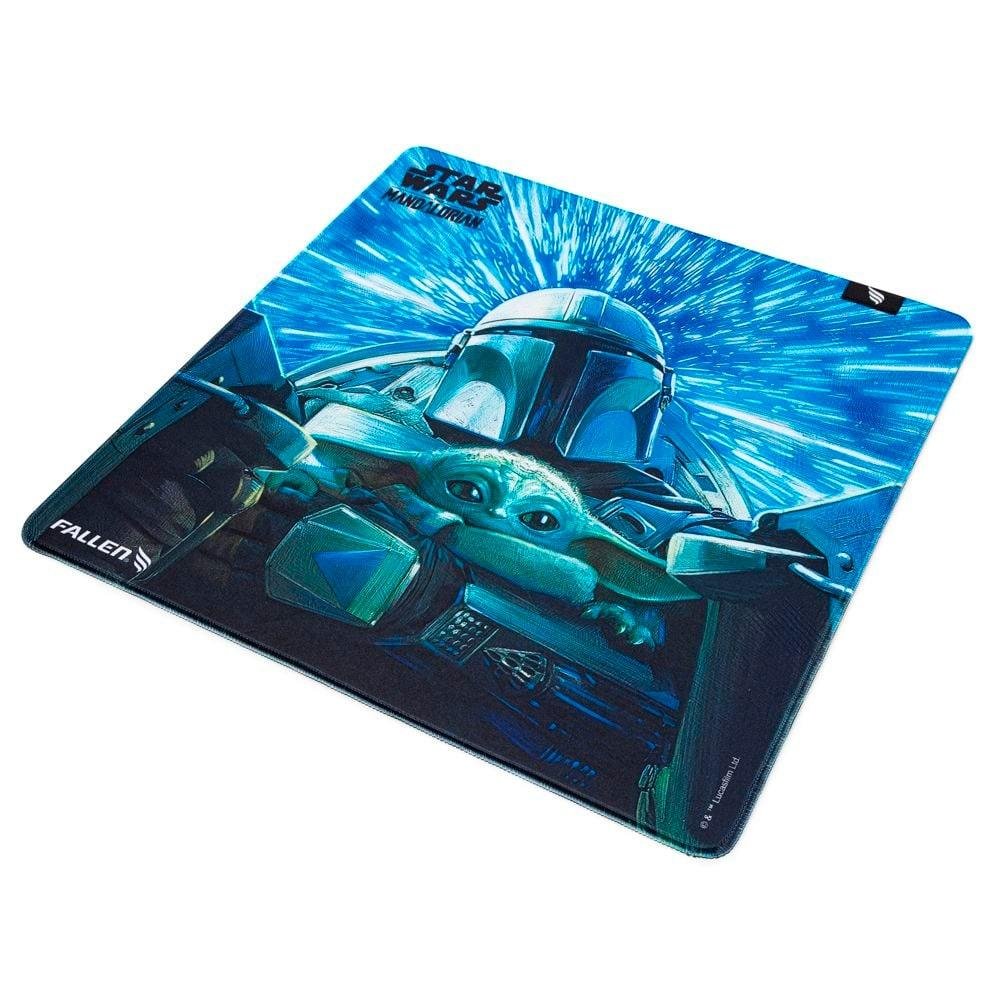 Imagem 3 de 6 do produto Mousepad Gamer Fallen Starwars Grogu, Speed++, Grande 45X45 - MP-DI-SW-GRO