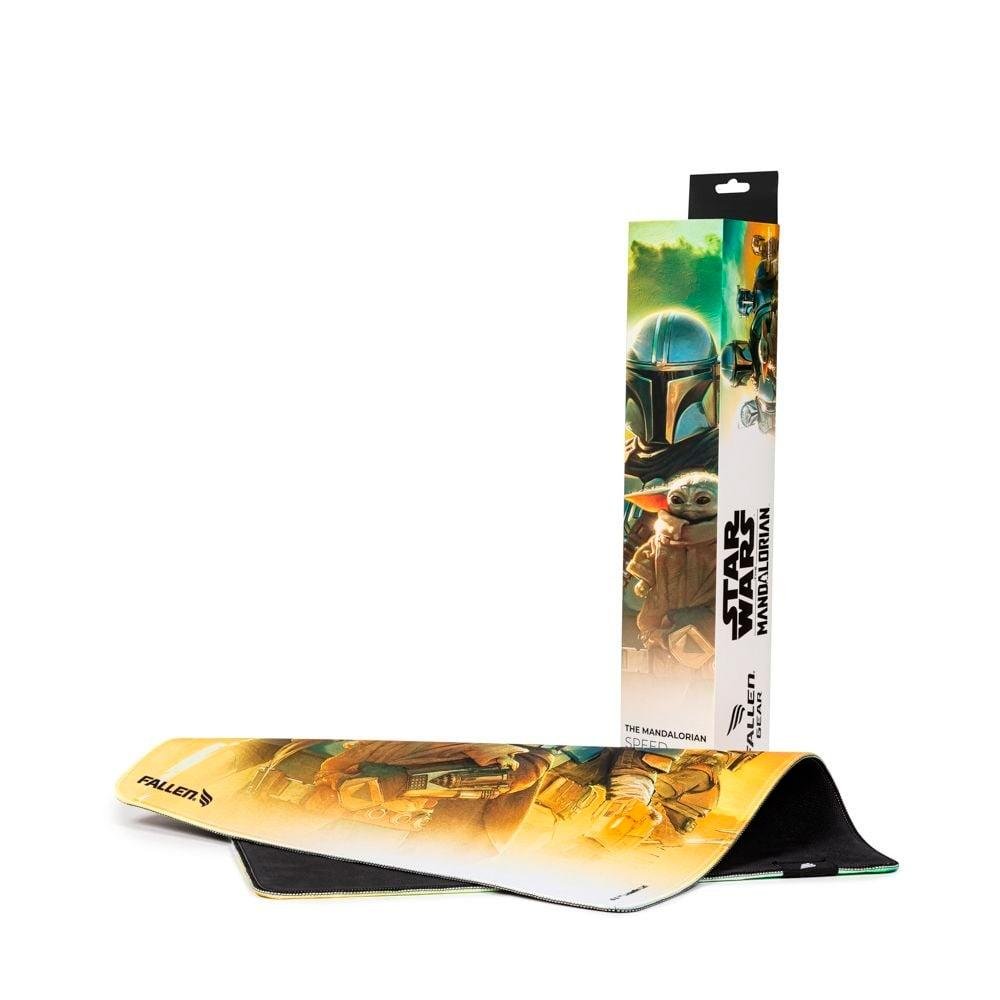 Imagem 5 de 5 do produto Mousepad Gamer Fallen Starwars The Mandalorian, Speed++, Grande 45X45 - MP-DI-SW-TM-GR