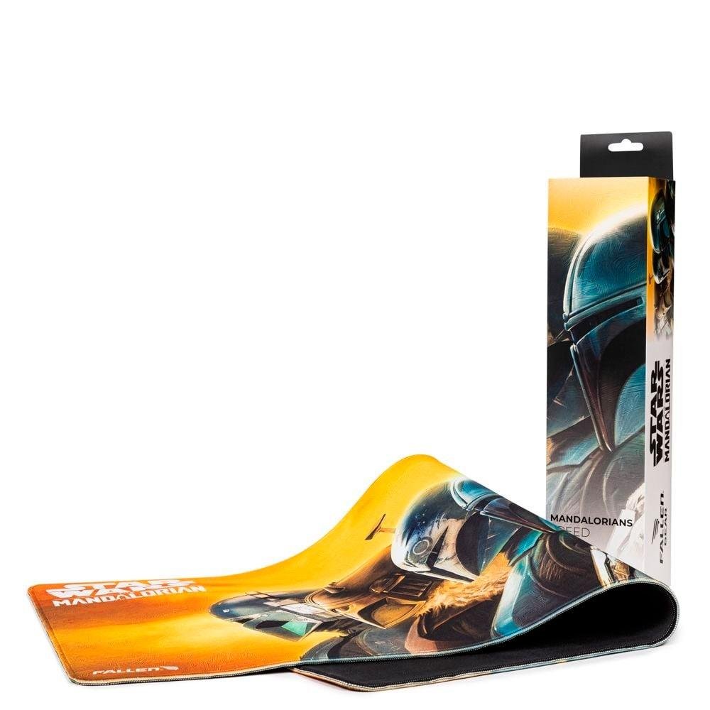 Imagem 5 de 5 do produto Mousepad Gamer Fallen Starwars Mandalorians, Speed++, Estendido 90X40 - MP-DI-SW-MA