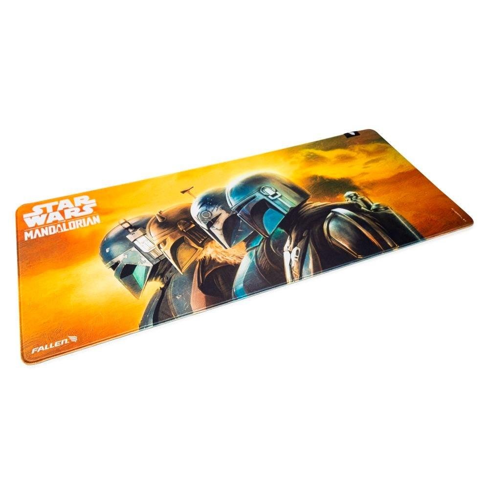 Imagem 2 de 5 do produto Mousepad Gamer Fallen Starwars Mandalorians, Speed++, Estendido 90X40 - MP-DI-SW-MA