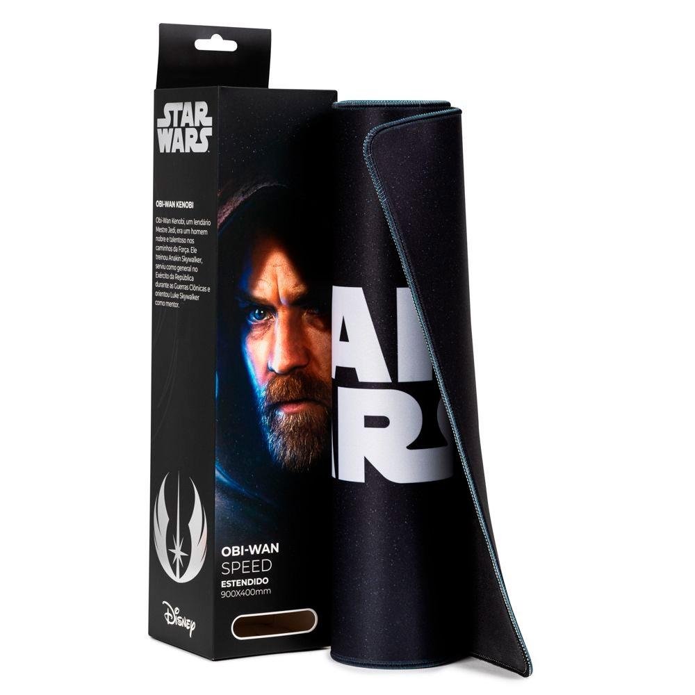 Imagem 5 de 6 do produto Mousepad Gamer Fallen Starwars Obi-Wan, Speed++, Estendido 90X40 - MP-DI-SW-OW