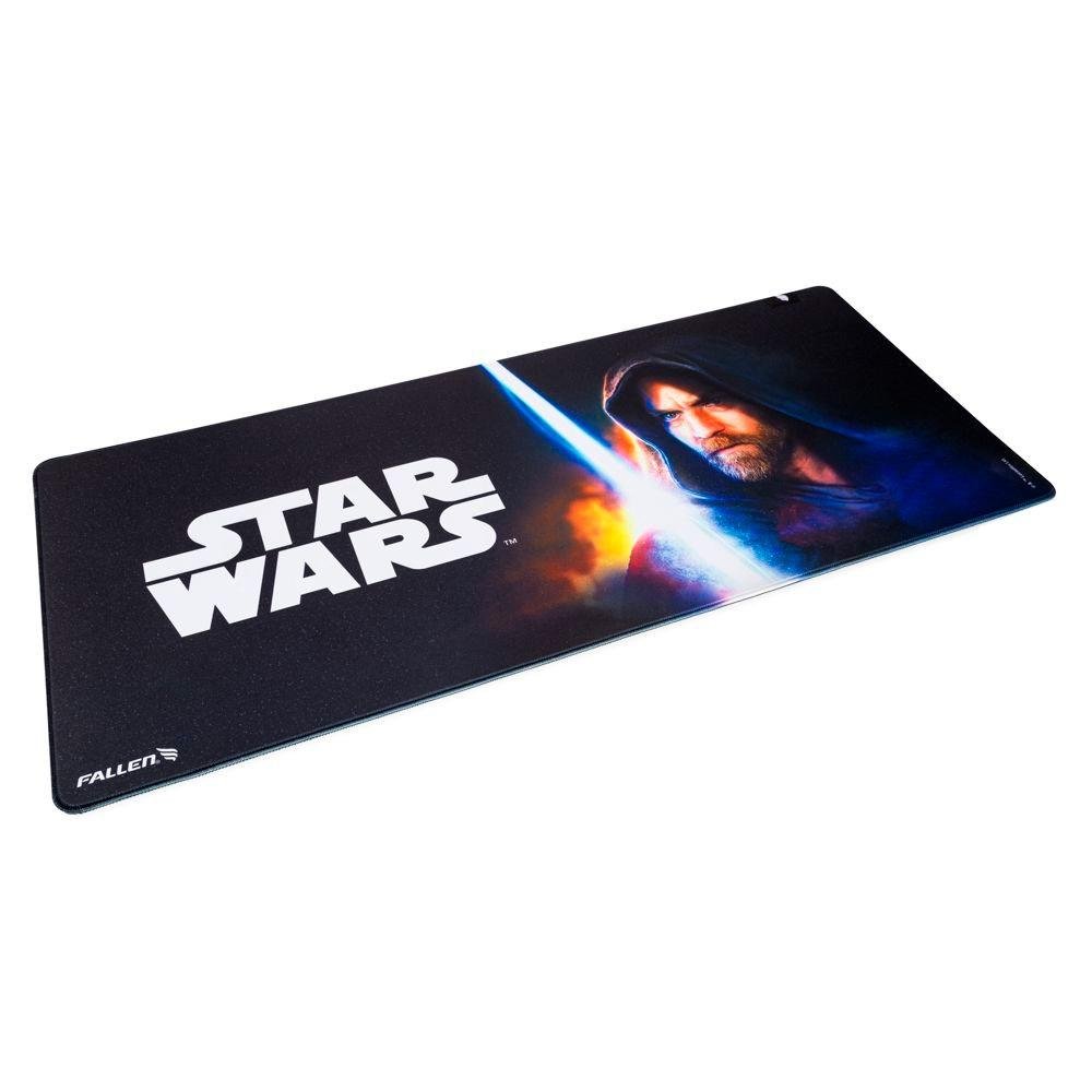 Imagem 3 de 6 do produto Mousepad Gamer Fallen Starwars Obi-Wan, Speed++, Estendido 90X40 - MP-DI-SW-OW