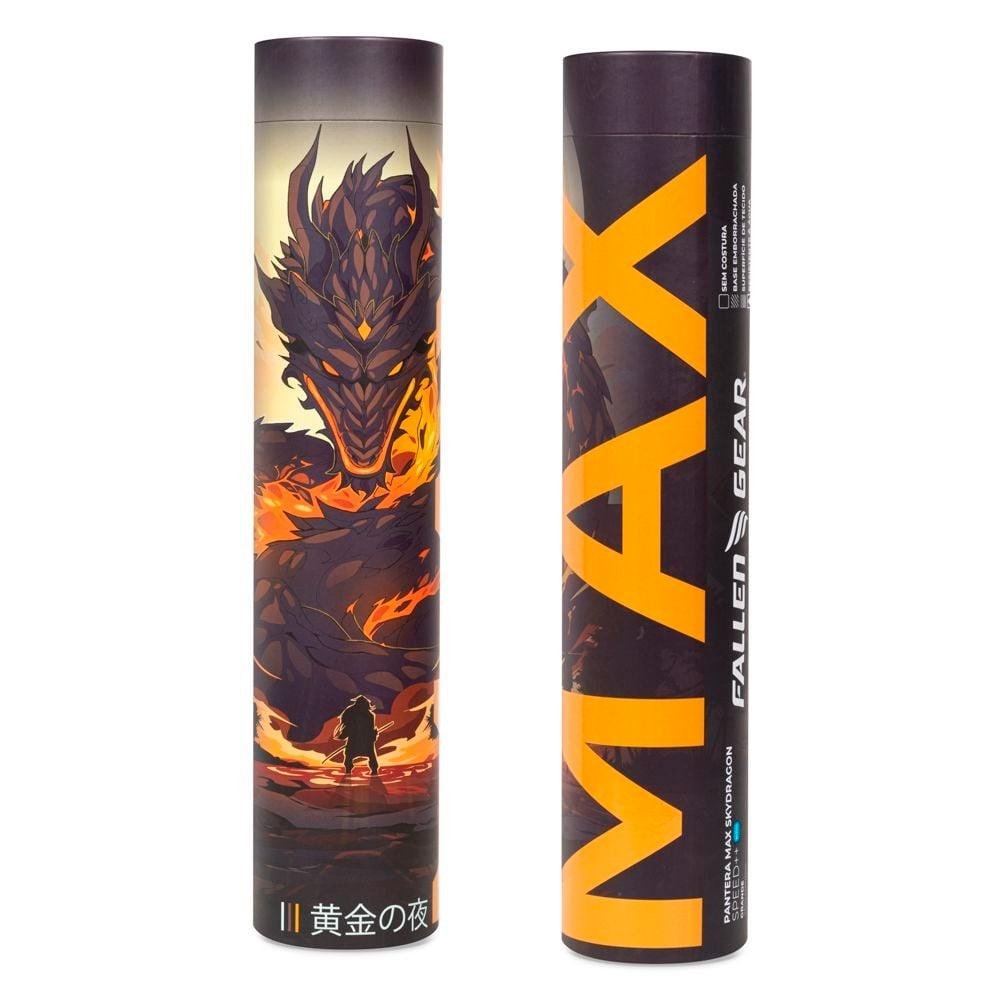 Imagem 7 de 7 do produto Mousepad Gamer Fallen Pantera Max Skydragon, Grande 45X40 - MP-PA-MX-GN-GR