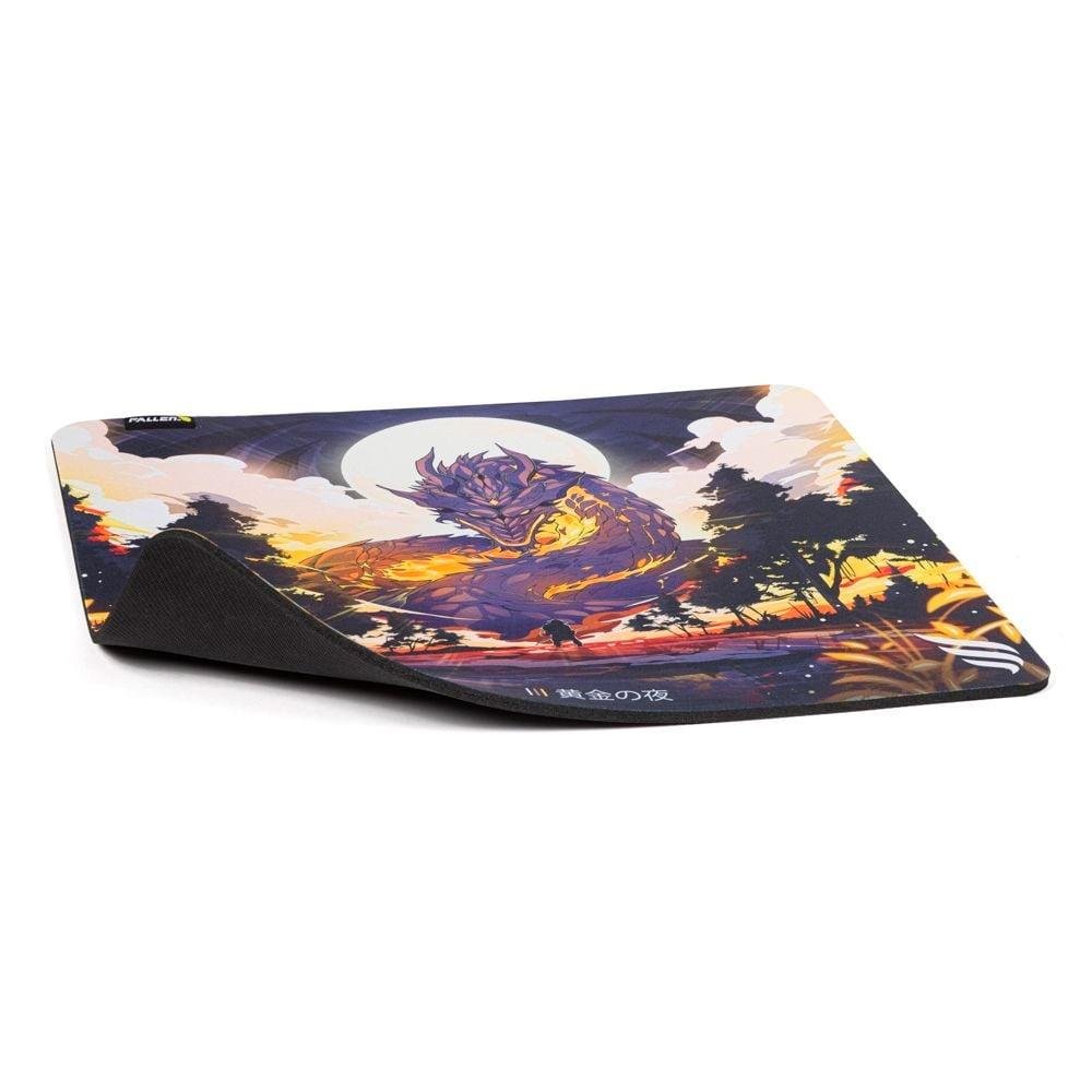 Imagem 5 de 7 do produto Mousepad Gamer Fallen Pantera Max Skydragon, Grande 45X40 - MP-PA-MX-GN-GR