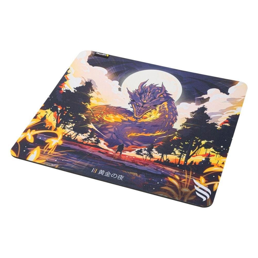 Imagem 3 de 7 do produto Mousepad Gamer Fallen Pantera Max Skydragon, Grande 45X40 - MP-PA-MX-GN-GR