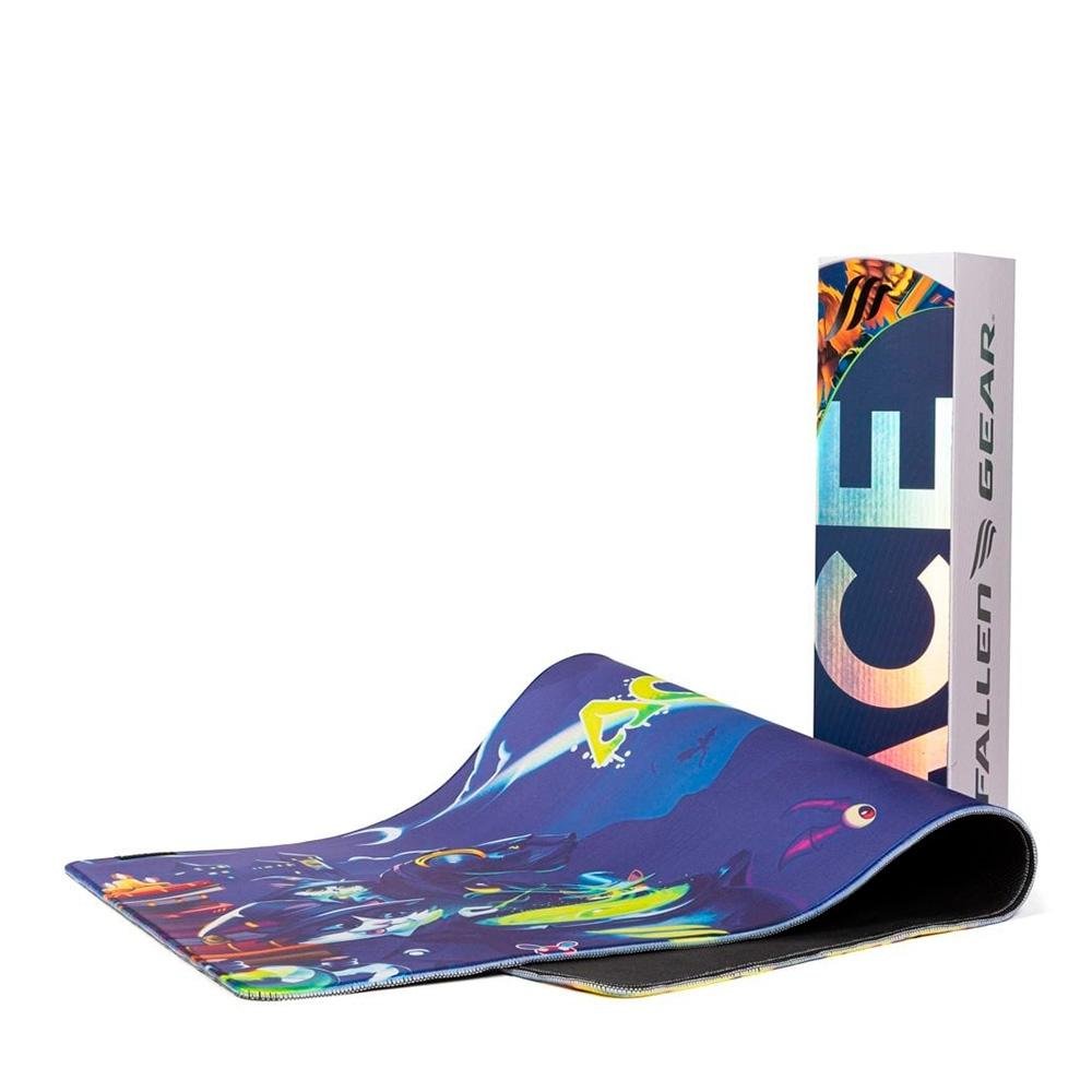 Imagem 5 de 8 do produto Mousepad Gamer Fallen Ace Abbakadabra Speed ++, Estendido 90X40 - MP-AC-KD-ES
