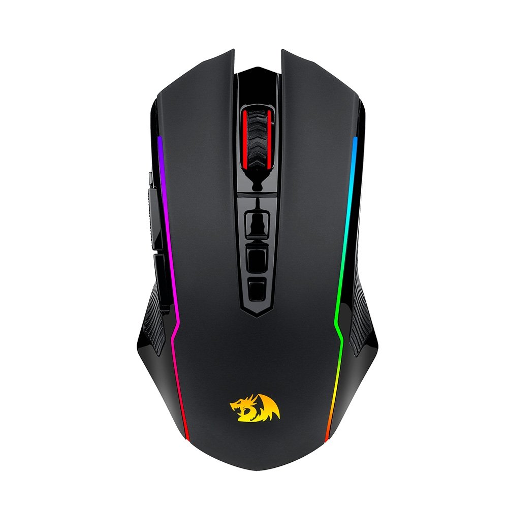 Mouse Gamer Redragon Nix, RGB, 10000 DPI, 9 Botões, Preto - M914-RGB