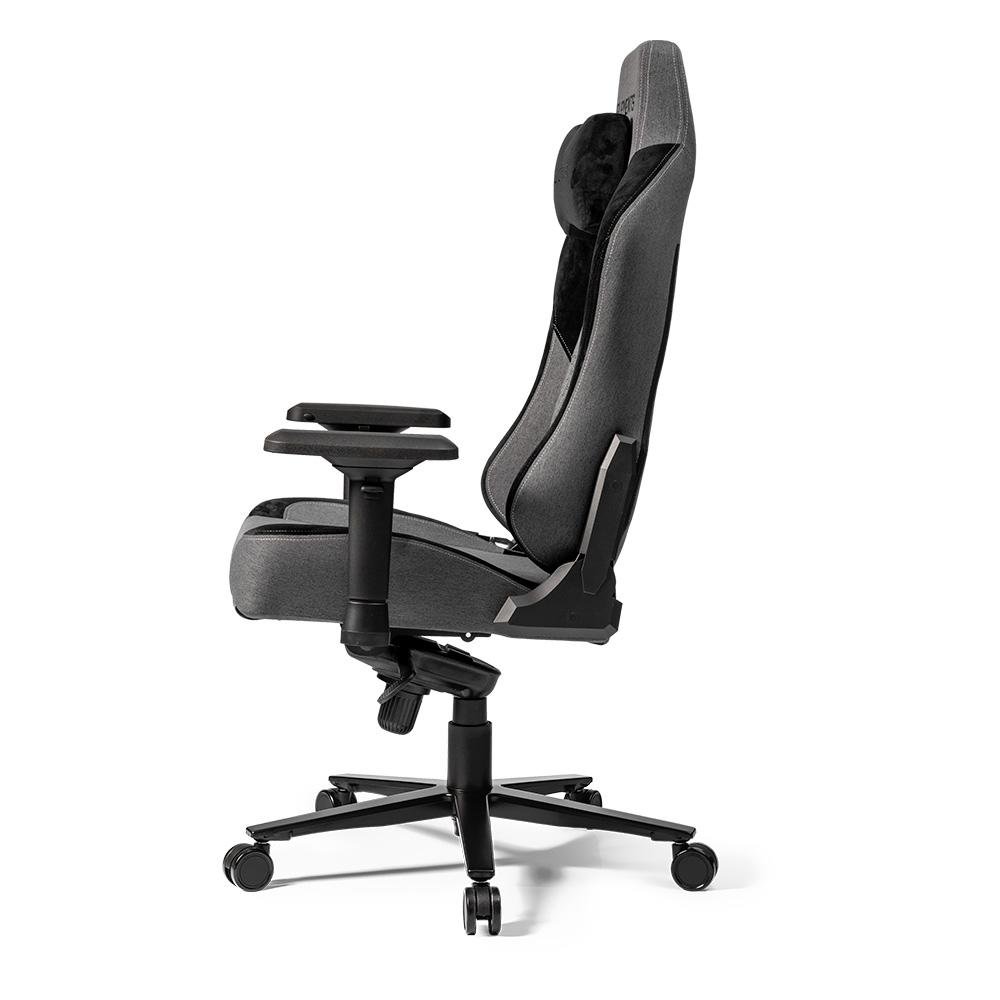 Cadeira Gamer Elements Lunari Fearless, Até 140kg, Reclinável, Com Almofada, Cilindro de Gás, Classe 4, Cinza