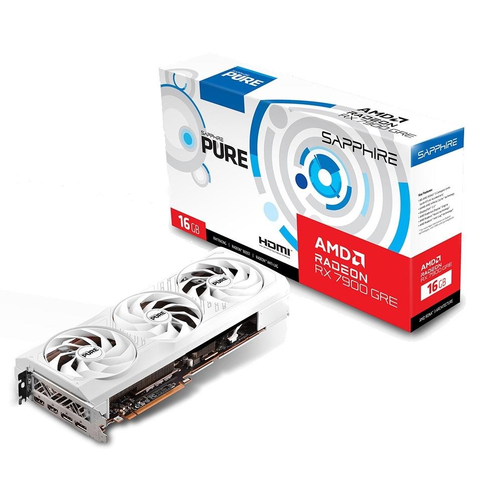 Sapphire　PURE　RADEON RX 7900GRE Placa de Vídeo RX 7900 GRE Gaming | KaBuM!