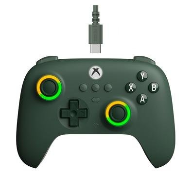 Controle Com Fio 8BitDo para Xbox Ultimate C, Verde Escuro