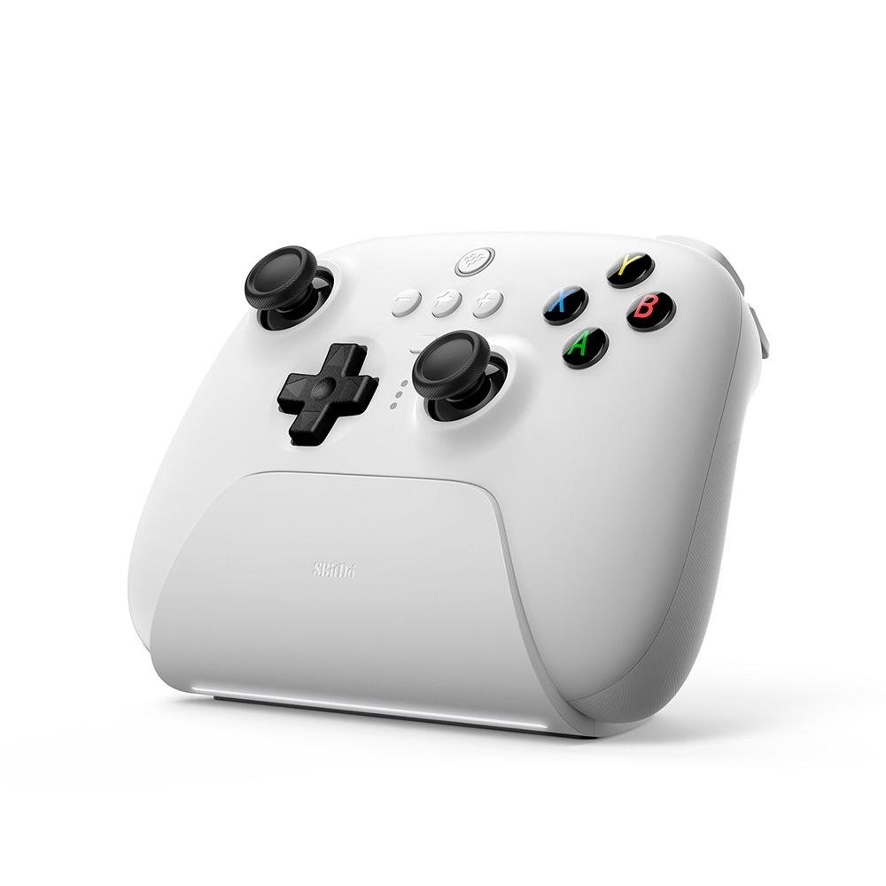 Imagem 2 de 10 do produto Controle Sem Fio 8BitDo Ultimate, Hall Edition, Branco - 81HA07