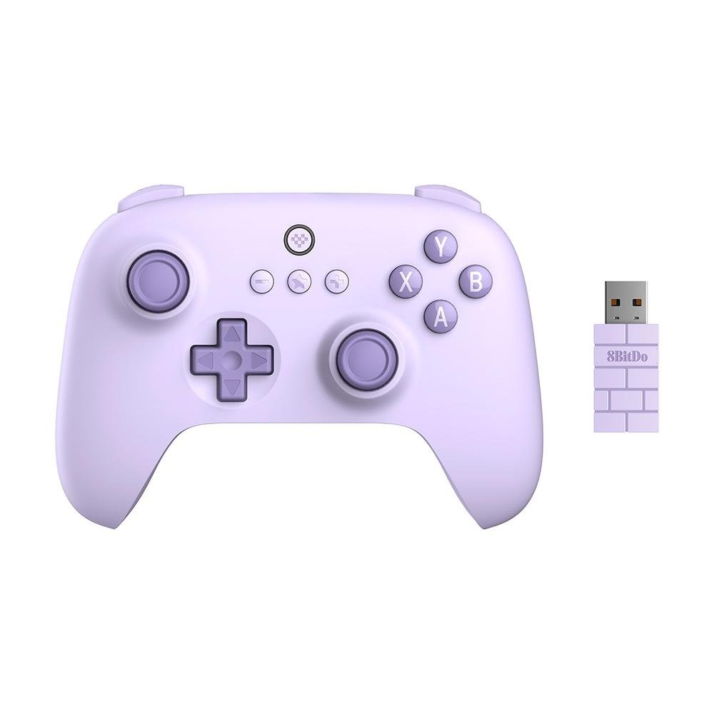 ControleSemFio8BitDoUltimateC,Roxo-81HC01