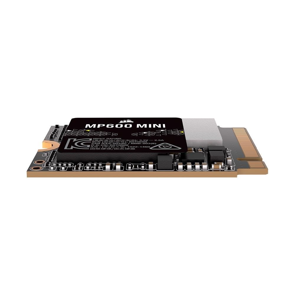SSD PCIe Corsair MP600 Mini 2TB, M.2 NVMe, Leitura: 7000MB/s e Gravação: 6200MB/s - CSSD-F2000GBMP600MNR2 - view 5