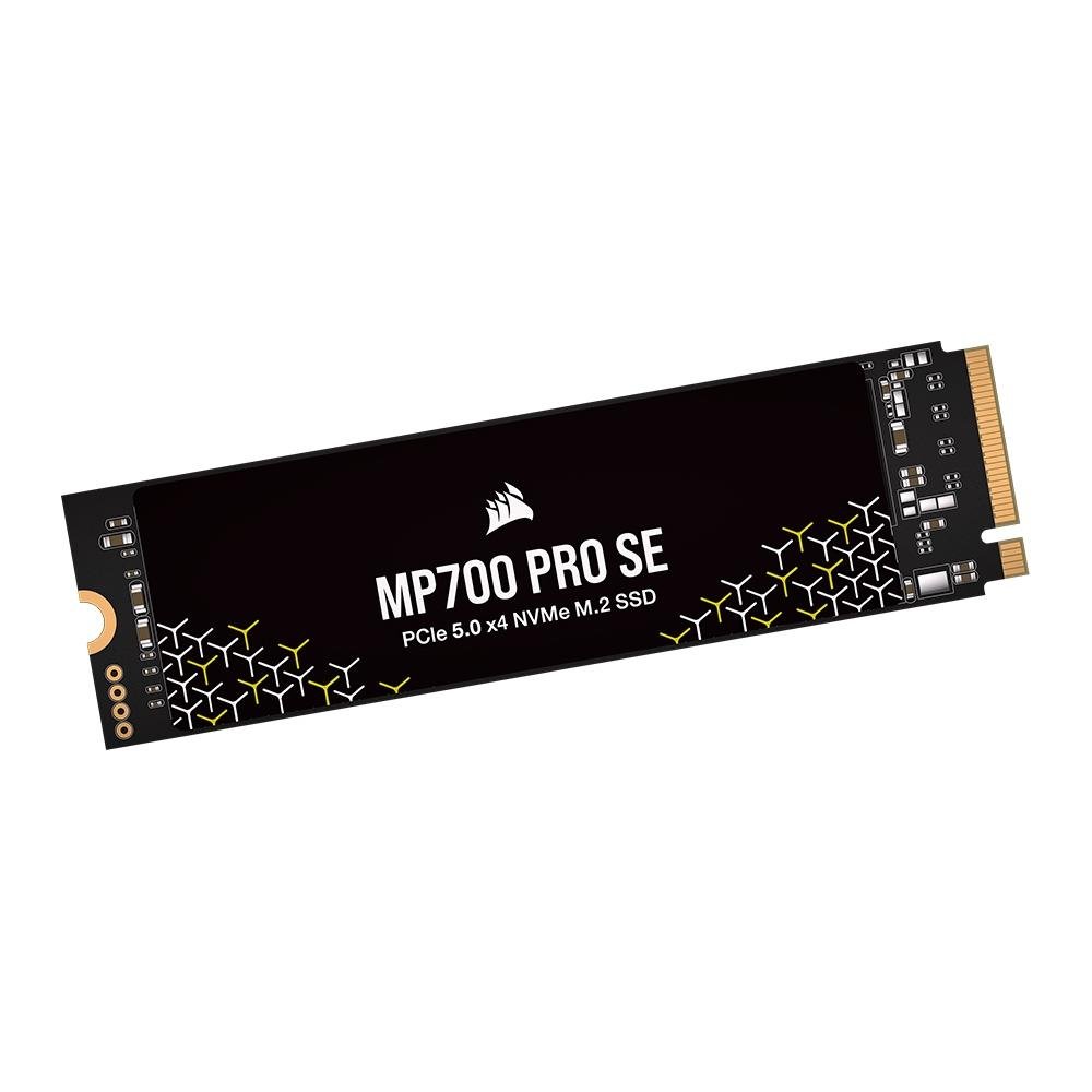 SSD PCIe Corsair MP700 PRO SE, 4TB, M.2 NVMe, Leitura 14000MB/s e Gravação: 12000MB/s, Preto - CSSD-F4000GBMP700PNHS - view 3