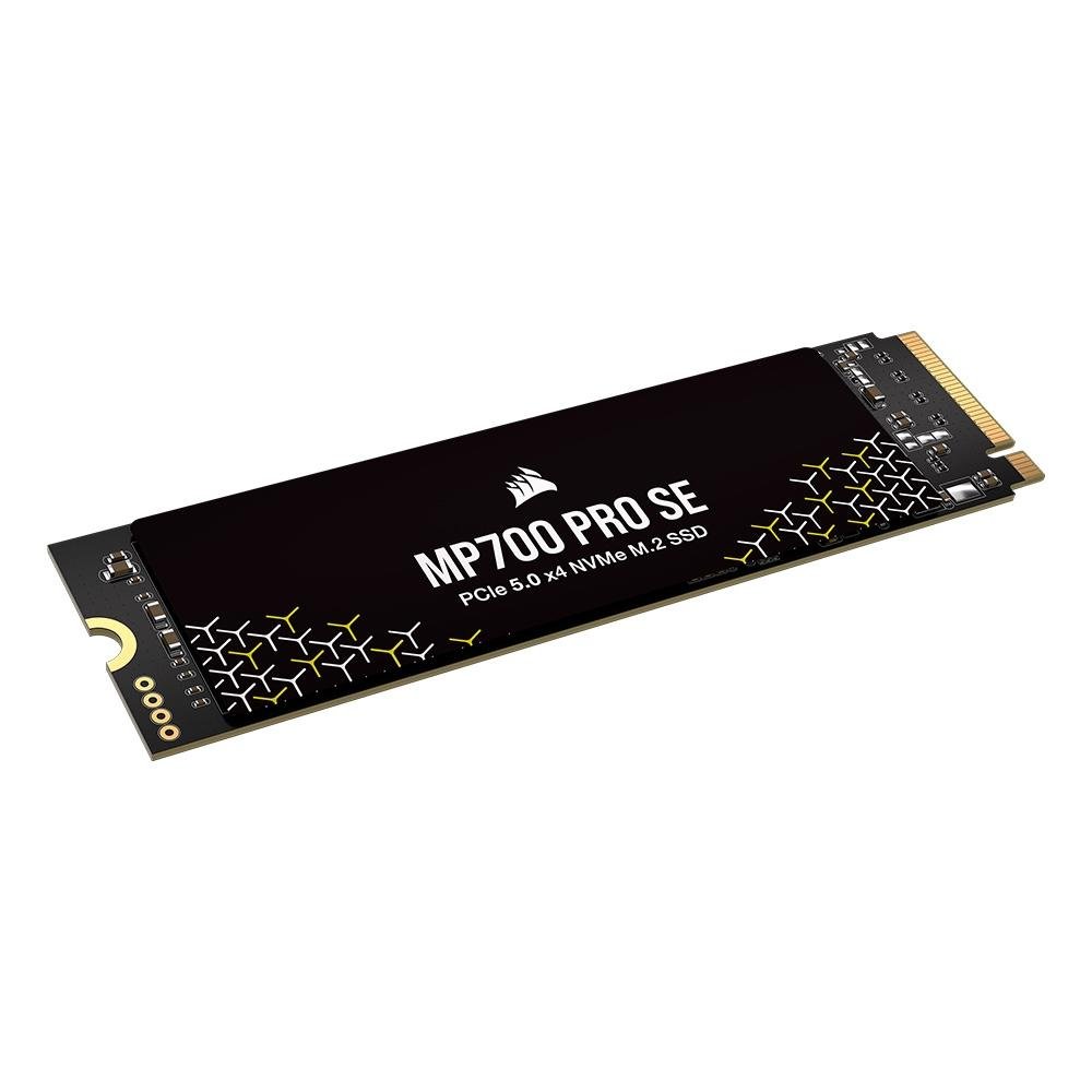 SSD PCIe Corsair MP700 PRO SE, 4TB, M.2 NVMe, Leitura 14000MB/s e Gravação: 12000MB/s, Preto - CSSD-F4000GBMP700PNHS - view 5