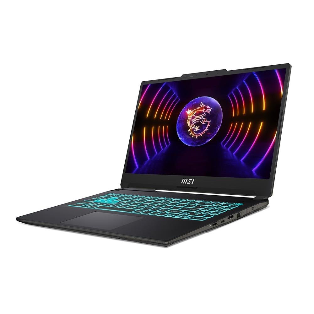 Imagem 3 de 7 do produto Notebook Gamer MSI Cyborg 15 Intel Core i7-13, 16GB RAM, SSD 512GB, 15.6" FHD 144Hz, GeForce RTX 4060, Win 11H, Preto - 9S7-15K111-1462