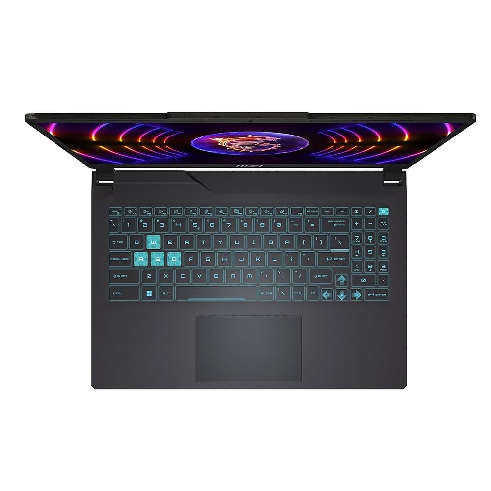 Imagem 4 de 7 do produto Notebook Gamer MSI Cyborg 15 Intel Core i7-13, 16GB RAM, SSD 512GB, 15.6" FHD 144Hz, GeForce RTX 4060, Win 11H, Preto - 9S7-15K111-1462