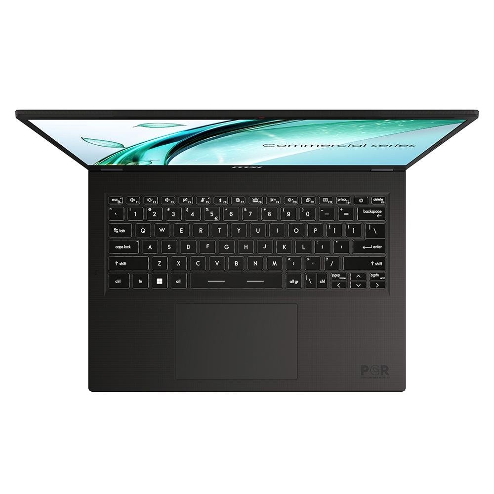 "Notebook MSI Commercial 14 vPro Intel Core i5-13500H, 16GB RAM, SSD 512GB, 14"" IPS FHD+, Intel Iris Xe, Win 11P, Cinza - 9S7-14L111-250" - view 4