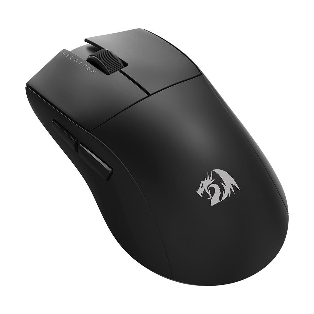 Mouse Gamer Sem Fio Redragon King 4K Pro, Wireless, 26000 DPI, 7 Botões, Preto - M916-PRO-4K - view 2