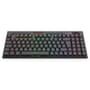 Teclado Mecânico Gamer Redragon Kurama, RGB, Switch Marrom, ABNT2, cabo USB-C removivel, Preto - K625P-KB (PT-BROWN)