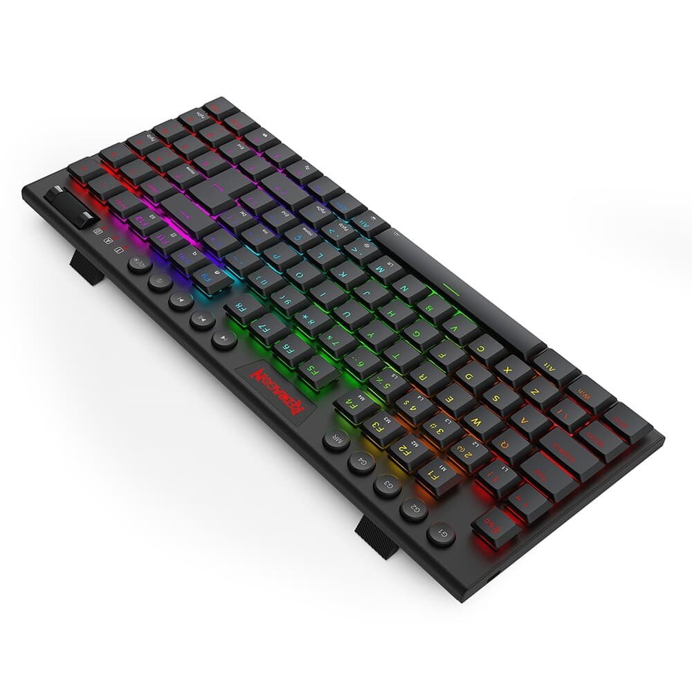 Teclado Mecânico Gamer ( Balão.info) Kurama, RGB, Switch Marrom, ( Balão.info), cabo USB-C removivel, Preto - K625P-KB (PT-BROWN - foto 6