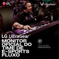 Monitor Gamer LG UltraGear 27", FHD, 180Hz, 1ms, IPS, DP e HDMI, HDR10, FreeSync, G-Sync - 27GS60F-B