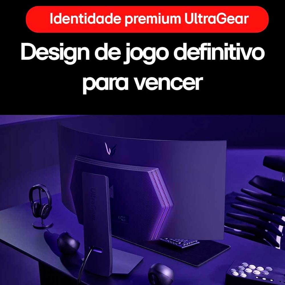 "Monitor Gamer Curvo LG UltraGear OLED 45"", 2K QHD, 240Hz, 0.03ms, FreeSync Premium Pro, G-Sync, HDR400  - 45GS95QE" - view 9