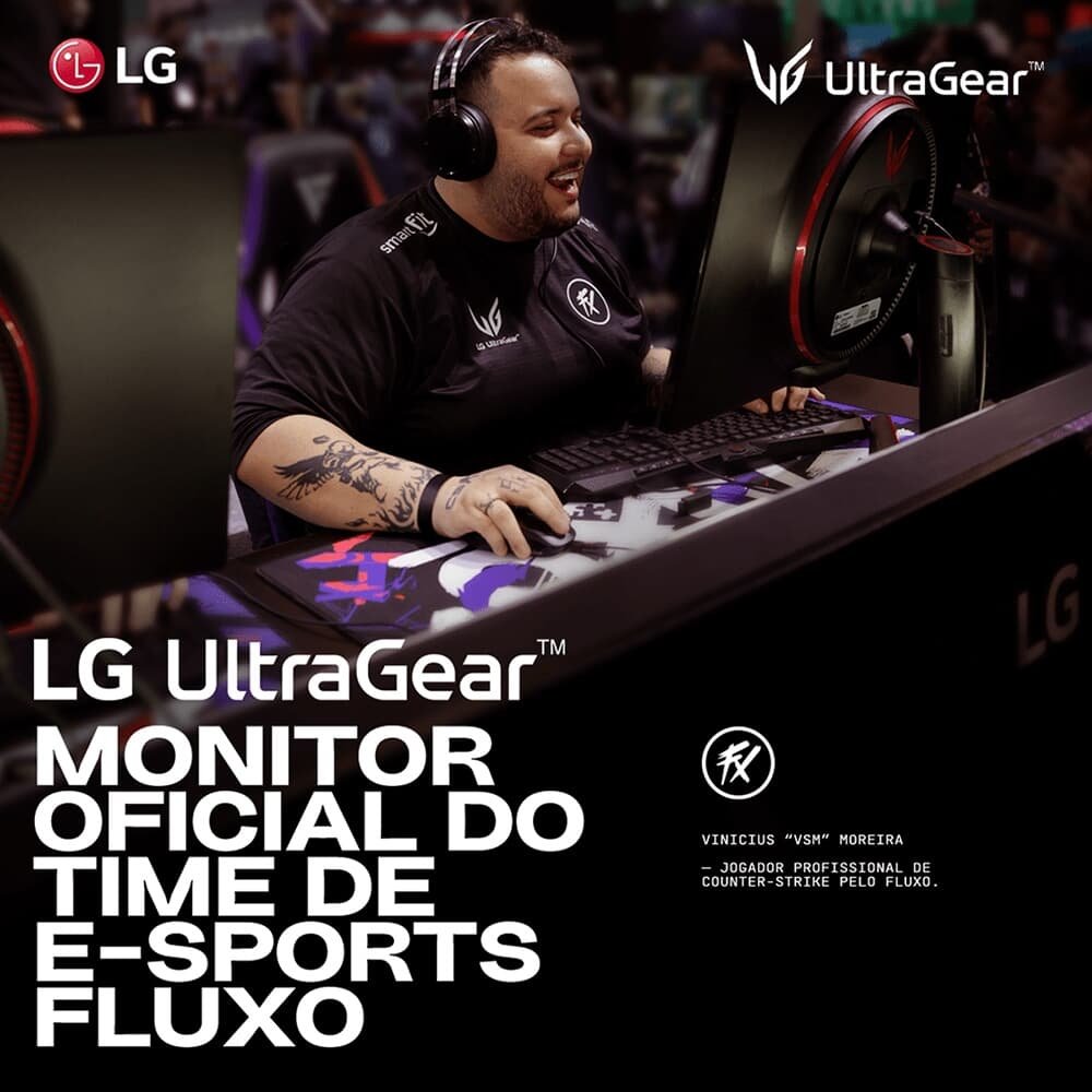 "Monitor Gamer Curvo LG UltraGear OLED 45"", 2K QHD, 240Hz, 0.03ms, FreeSync Premium Pro, G-Sync, HDR400  - 45GS95QE" - view 2
