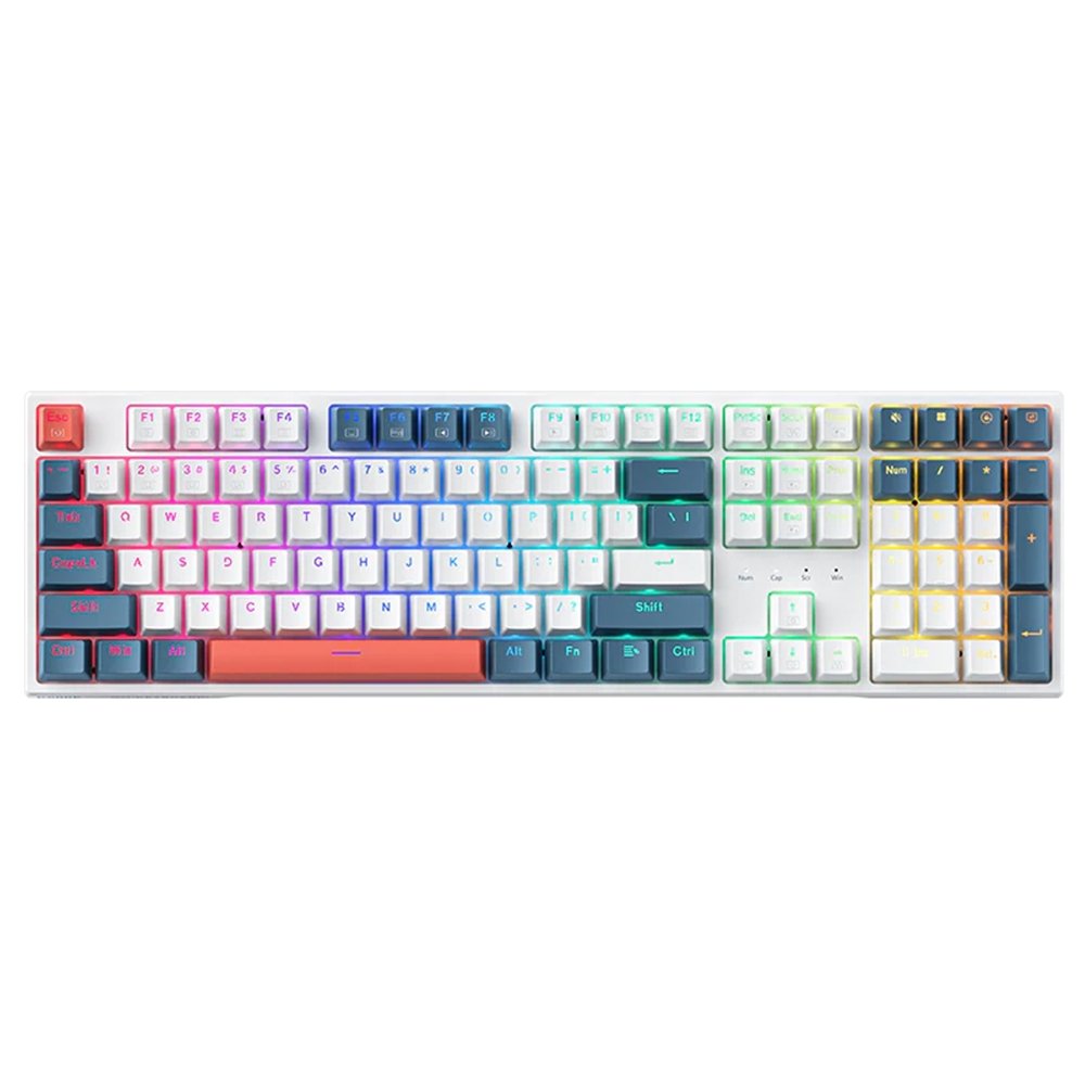Teclado Mecânico Machenike K500E-108 100% ABNT2