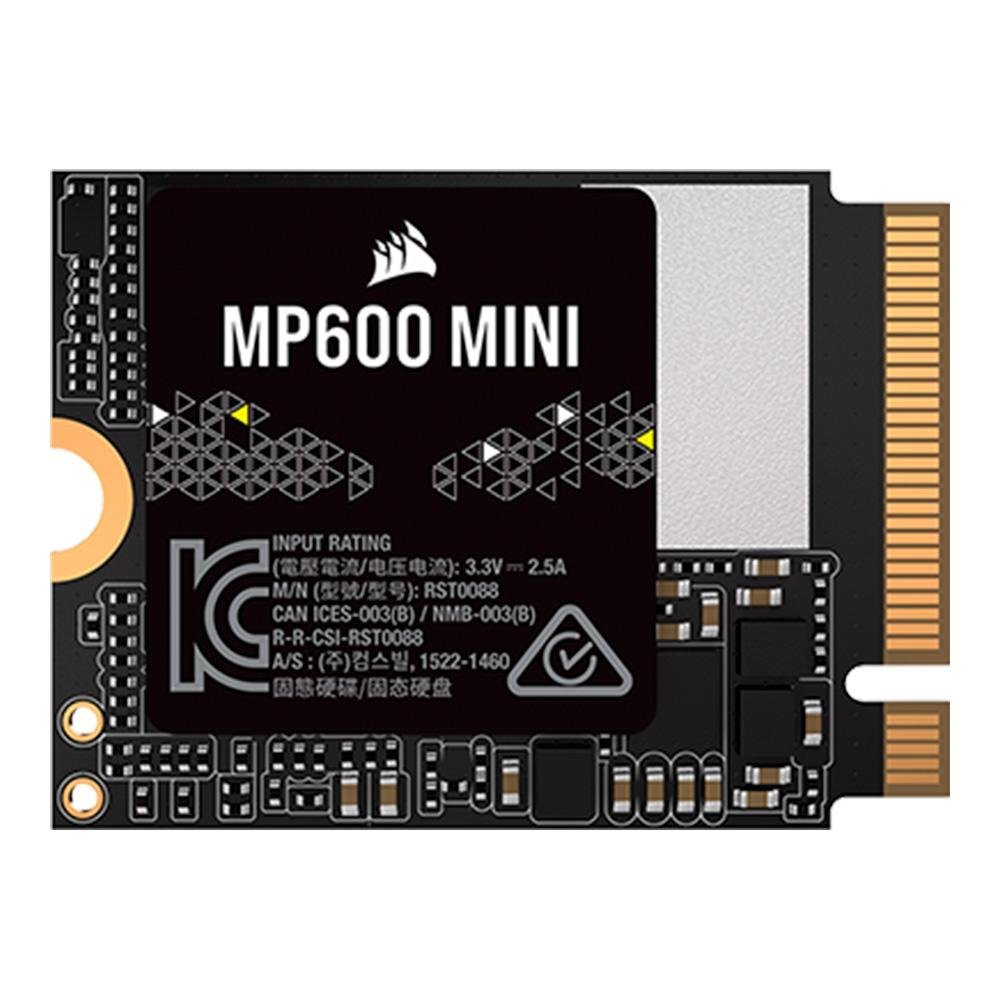 SSD PCIe Corsair MP600 MINI, 1TB, M.2 NVMe, Leitura: 7000MB/s e Gravação: 6200MB/s - CSSD-F1000GBMP600MNR2 - view 4
